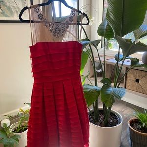 New BCBG red dress